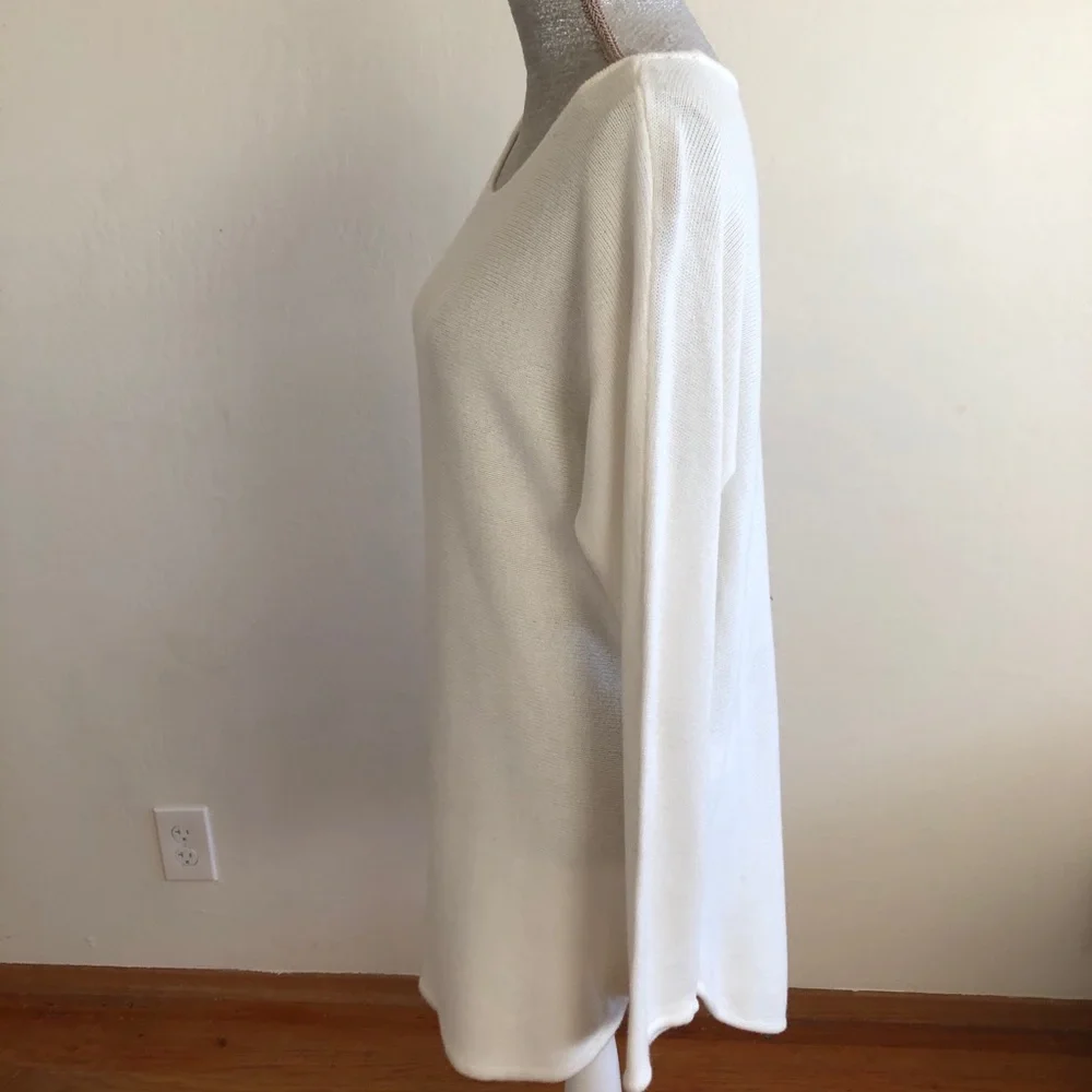 Michael Kors Off White Long Sleeve Sweatshirt